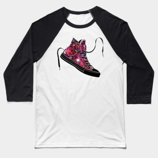 Aries high tops - Space canvas Baseball T-Shirt